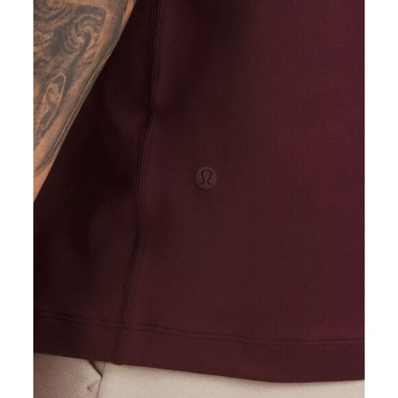 Soft Jersey Short-Sleeve Shirt - Garnet - Picture 4 of 4